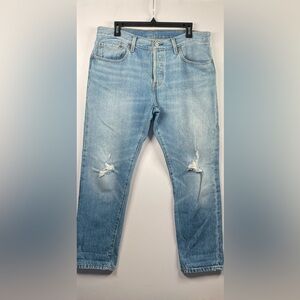 Levi’s 501 Skinny Ripped Jean